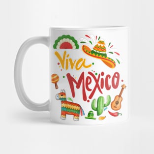 I Love Mexico Cinco De Mayo Gift For Men Women Mug